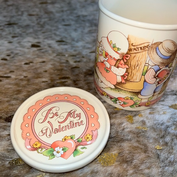 Country Kids 1990 Collectible Coffee Mug- Be my Valentine open see adorable pics - Picture 5 of 16